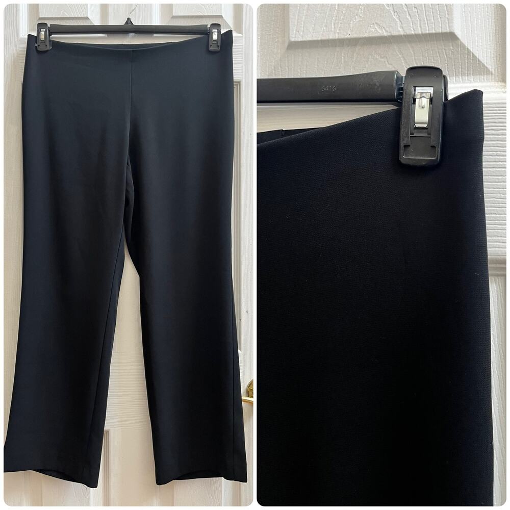 Eileen Fisher Minimalist Polyester Petite 12 Straight Leg Pant 28 Inch Inseam
